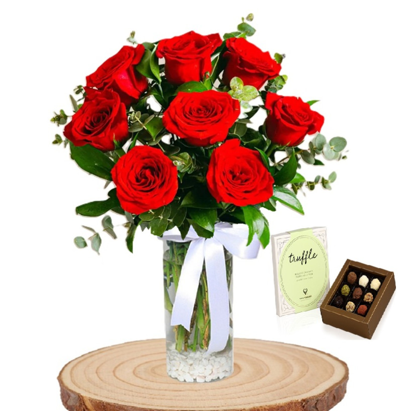 Kırmızı Gül &Çikolata